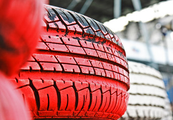 roter Reifen