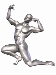 Silver Bodybuilder