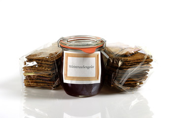 omas zimtwaffeln und gelee 1