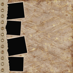 Abstract background with frames