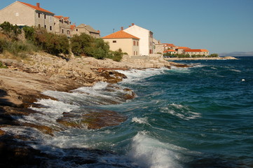 Plaża - Postira - Brac - Chorwacja
