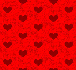 heart pattern background
