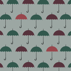 Fototapeta na wymiar Umbrella pattern background