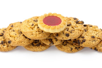 cookies  isolated on white backgrounds