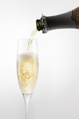 Pouring Champagne