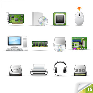 Infinity Collection | Icon set 15 | Computer Science