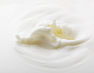 Fototapeta na wymiar Splash of milk