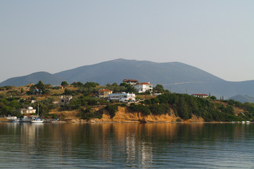 Beautiful landscape in Greece