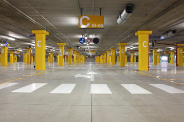 Fototapeta premium parking