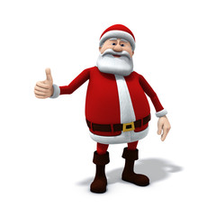santa thumbs up