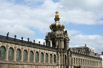 Fototapeta na wymiar Zwinger in Dresden Germany