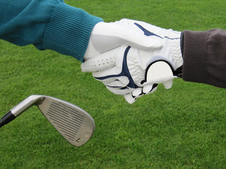 Golf Handshake - Schönes Spiel !