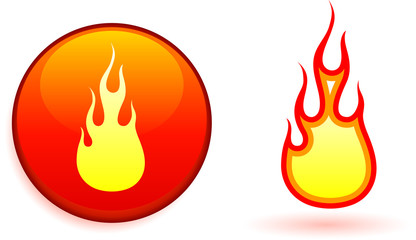 Flame and fire design elemets