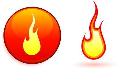 Flame and fire design elemets