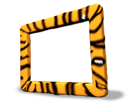Tiger photo frame