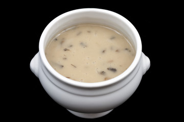 Soupe aux champignons