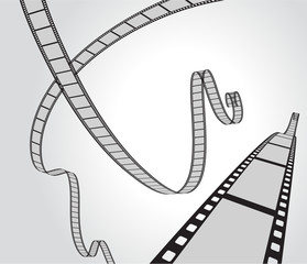 Fototapeta premium Camera Film Strip background