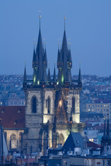 Fototapeta premium praga - kościół tyn