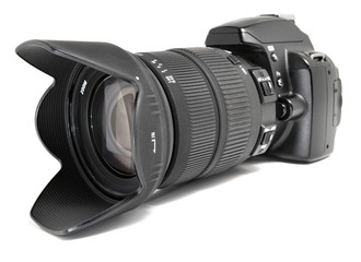 Fototapeta premium Black digital camera.