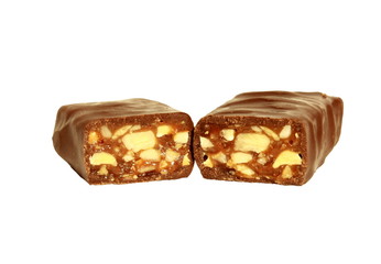 chocolate candy with nuts