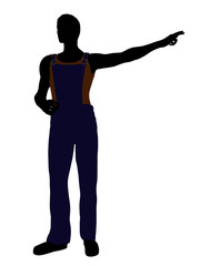 Casual Dress Male Illustration Silhouette