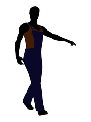 Casual Dress Male Illustration Silhouette