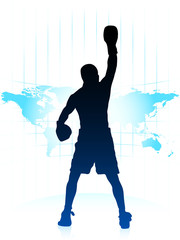 boxing world championship background