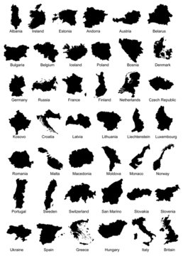 42 europe countries