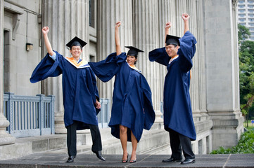 Graduates Fist Pump