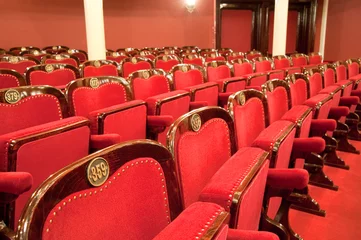 Photo sur Plexiglas Théâtre Theatrical armchairs