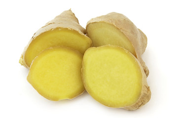 Cut ginger