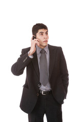 businessman on the phone