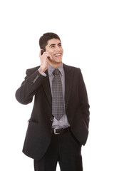 Fototapeta premium businessman on the phone