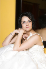 Obraz premium Brunette Bride