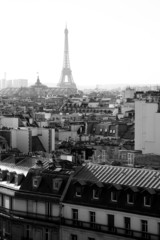 Tour Eiffel vue du sommet de Paris