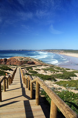 Naklejka premium Carrapateira Beach