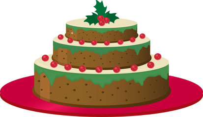 Gâteau de noël