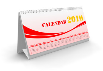 Desk calendar 2010