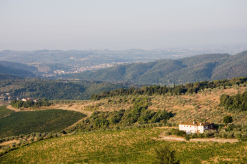 Fototapeta premium Toskanische landschaft