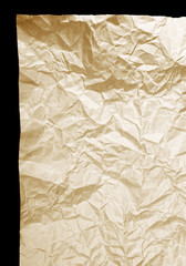crumpled paper close up background