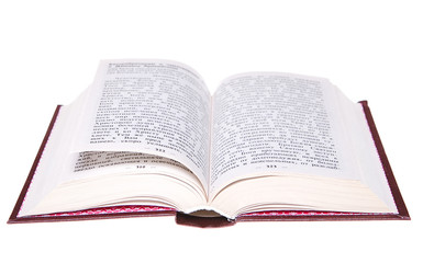 book isolated on a white background