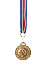 Fausse médaille en or