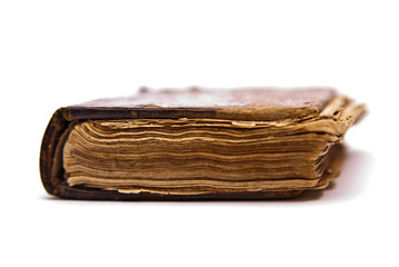 old antique book isolated