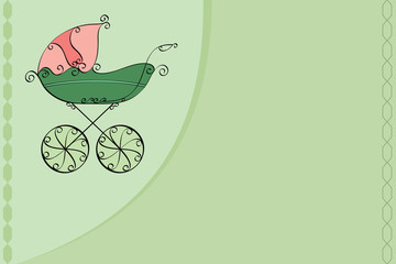 Baby Shower card design