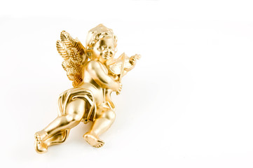 Gold cherub