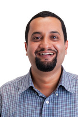 Obraz premium Indian businessman - isolated on white