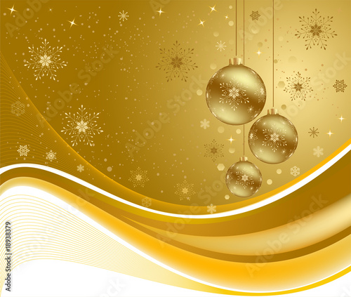 &quot;Christmas golden background vector&quot; Stock image and royalty-free