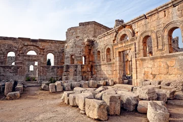 Cercles muraux Rudnes Syria - Church of St. Simeon - Qal'a Sim'an