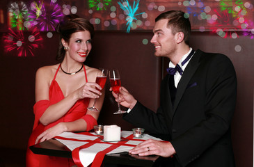 love in the new years night