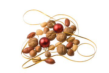 Nuts christmas arrangement
